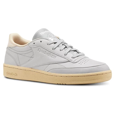 Zapatillas Reebok Club C 85 Mujer Gris Blancas | 187504VJS