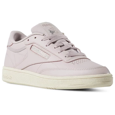 Zapatillas Reebok Club C 85 Mujer Gris Plateadas Blancas | 764392TSG