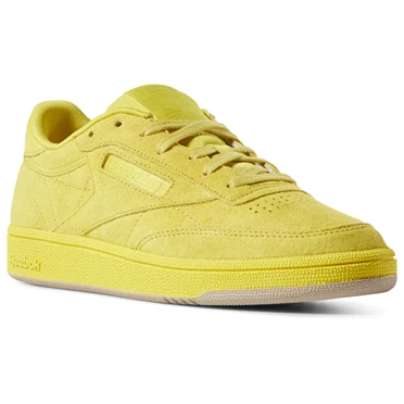 Zapatillas Reebok Club C 85 Mujer Limón | 148230SGO