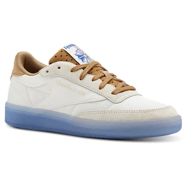 Zapatillas Reebok Club C 85 Mujer Marrones Azules | 827543OIV