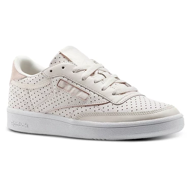 Zapatillas Reebok Club C 85 Popped Perf Mujer Rosas Rosas Blancas | 231068UYK