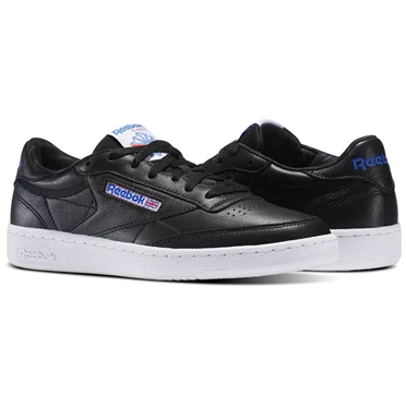 Zapatillas Reebok Club C 85 SO Hombre Negras Blancas Azules Rojas | 026978QAO