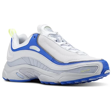 Zapatillas Reebok Daytona DMX Hombre Blancas Azules Limón | 190652CDZ