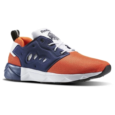 Zapatillas Reebok Furylite II Hombre Naranjas Azules Blancas | 403285ZUG