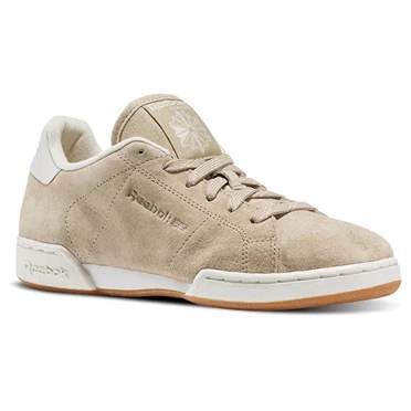 Zapatillas Reebok NPC II NE Shades Mujer Beige Blancas | 589673JFV