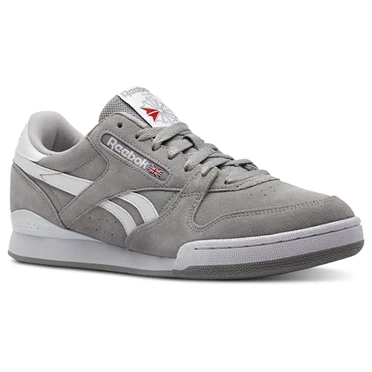 Zapatillas Reebok PHASE 1 PRO Hombre Gris Blancas | 081576YAK