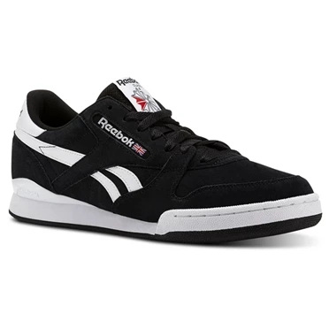 Zapatillas Reebok PHASE 1 PRO Hombre Negras Blancas | 160453TEF