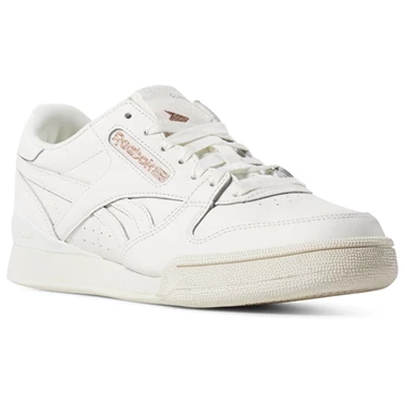 Zapatillas Reebok PHASE 1 PRO Mujer Doradas Blancas | 953627EXR