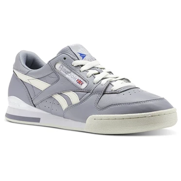 Zapatillas Reebok Phase I Pro DL Hombre Gris Azules Blancas | 491032SBI