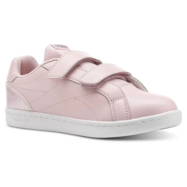 Zapatillas Reebok ROYAL COMP CLN 2V Niños Rosas Blancas Plateadas | 583701FLJ