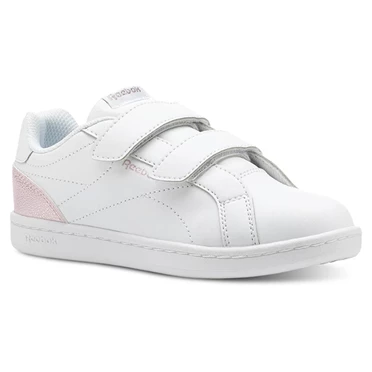 Zapatillas Reebok ROYAL COMP CLN 2V Niños Blancas Rosas Plateadas | 732680ZYU