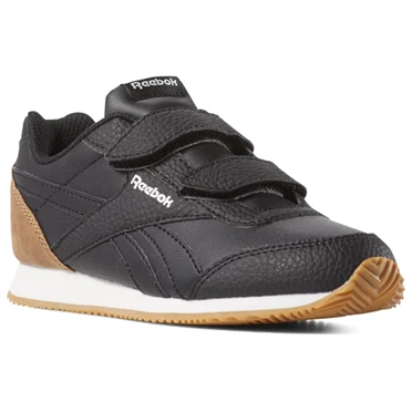 Zapatillas Reebok Royal CLJOG 2 2V Niños Negras Blancas | 312907LHX