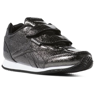 Zapatillas Reebok Royal Classic Jog 2 Niños Negras | 046378VIR