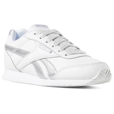 Zapatillas Reebok Royal Classic Jog 2 Niños Blancas Plateadas | 687259JCZ