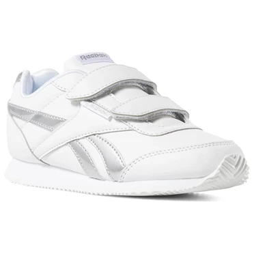 Zapatillas Reebok Royal Classic Jog 2 Niños Blancas Plateadas | 871469EQM