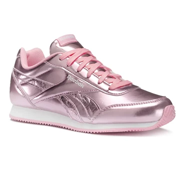 Zapatillas Reebok Royal Classic Jogger 2.0 Niños Metal Rosas Blancas | 068574MCW