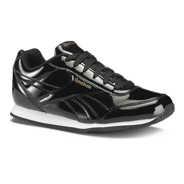 Zapatillas Reebok Royal Classic Jogger 2.0 Niños Negras Doradas Blancas | 438601CQY