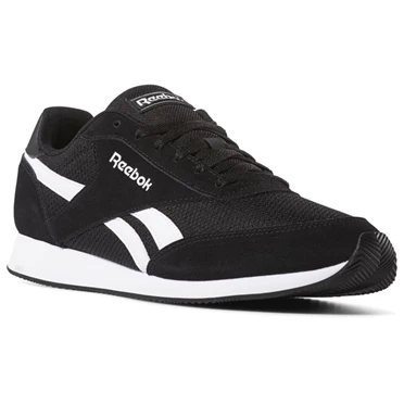 Zapatillas Reebok Royal Classic Jogger 2 Hombre Negras Blancas | 504972YTN