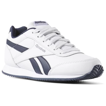 Zapatillas Reebok Royal Classic Jogger 2.0 Niños Blancas Azul Marino | 617940VOI