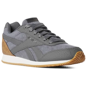 Zapatillas Reebok Royal Classic Jogger 2 Niños Gris Negras Blancas | 952476BTN