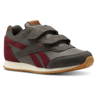 Zapatillas Reebok Royal Classic Jogger Cream Niños Gris Oscuro Rojas Creme | 902461TPV