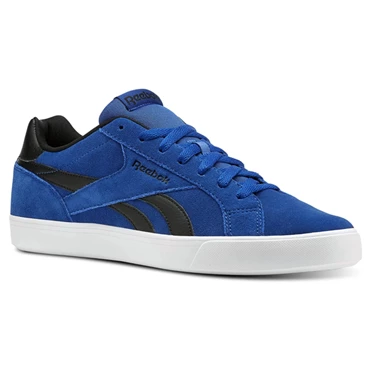 Zapatillas Reebok Royal Complete 2LS Hombre Azul Real Negras Blancas | 429567CSK