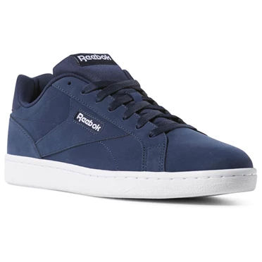 Zapatillas Reebok Royal Complete Clean LX Hombre Azul Marino Blancas | 947825KJX