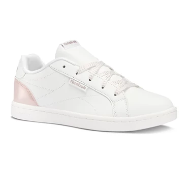 Zapatillas Reebok Royal Complete Clean Niños Blancas Rosas | 109746VDX