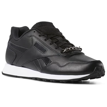 Zapatillas Reebok Royal Glide Mujer Negras Blancas | 764053YDW