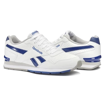 Zapatillas Reebok Royal Glide S Clip Hombre Blancas Azul Real Gris Oscuro | 735089GVW