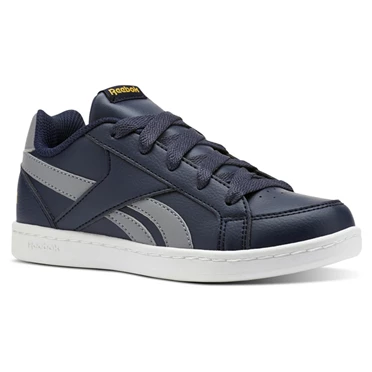 Zapatillas Reebok Royal Prime Niños Azul Marino Gris Doradas | 049157ZEO