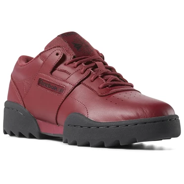 Zapatillas Reebok WORKOUT RIPPLE OG Mujer Rojas Gris | 194803CEG