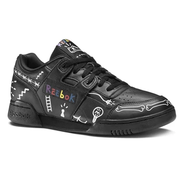 Zapatillas Reebok Workout Plus MU Hombre Negras Blancas Rojas | 834507NBQ