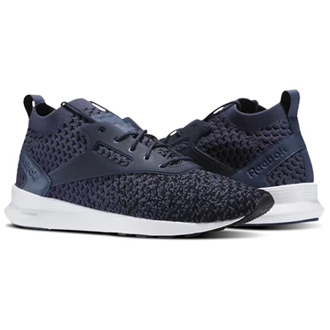 Zapatillas Reebok Zoku Runner Ultraknit Fade Hombre Indigo Negras Blancas | 740691EVZ