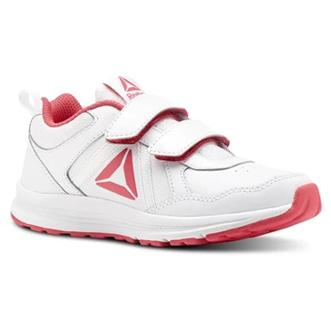 Zapatillas Running Reebok ALMOTIO 4.0 Niños Blancas Rosas Plateadas | 547810DFS