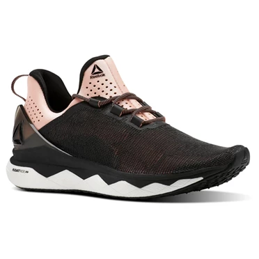 Zapatillas Running Reebok Floatride Run Smooth Mujer Negras Rosas | 219057UKQ