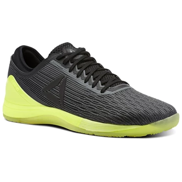 Zapatos Crossfit Reebok CrossFit Nano 8 Flexweave Hombre Negras Amarillo | 182697STO