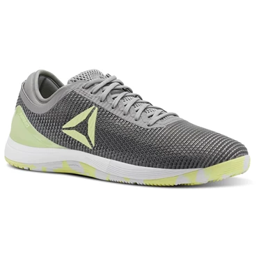 Zapatos Crossfit Reebok CrossFit Nano 8 Flexweave Hombre Gris Limón Gris Blancas | 836097QWP