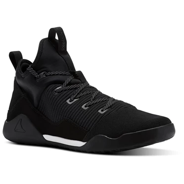 Zapatos De Combate Reebok Combat Noble Trainer Hombre Negras Blancas | 173405SXT