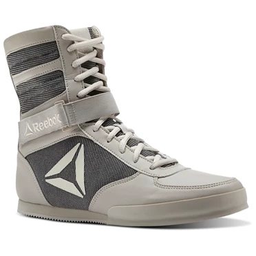 Zapatos De Combate Reebok Ligeros Boxing Boots Hombre Gris | 869714HRD